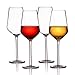 MICHLEY Unbreakable Large Wine Glasses, 100% Tritan Plastic Shatterproof Wine Glasses, BPA-free, Dishwasher-safe 13.7 oz, Set of 4