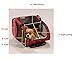 Snoozer Roll Around 4-in-1 Pet Carrier, Red & Black, Medium