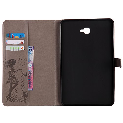 image for Funyye Magnetic Flip Closure Case for Samsung Galaxy Tab A SM-T580,Lux