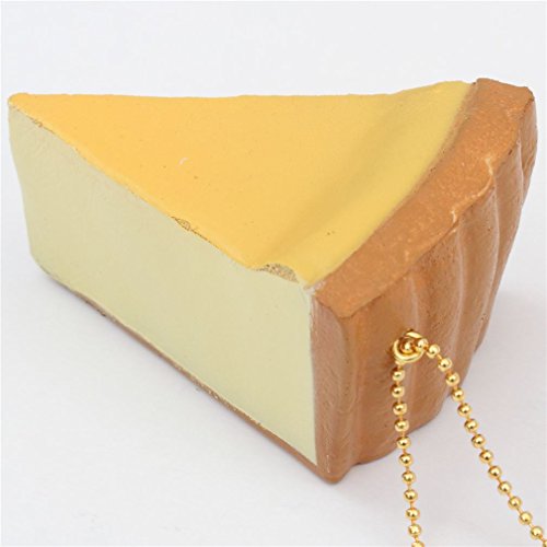 Cute plain cheesecake squishy charm kawaii Cafe de N