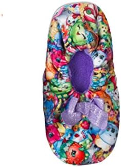 Girls Shopkins Slipper Socks Fleece Babba Sock Big Girls Sizes (Med/Large Fits Shoe Size 13-4)