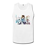 SANYI Men's Tales Of Zestiria Tops Size L White
