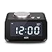 INLIFE Dual Alarm Clock with FM Radio, USB Phone Charging, Speaker, Indoor Thermometer, Dimmer Control, Snooze Function