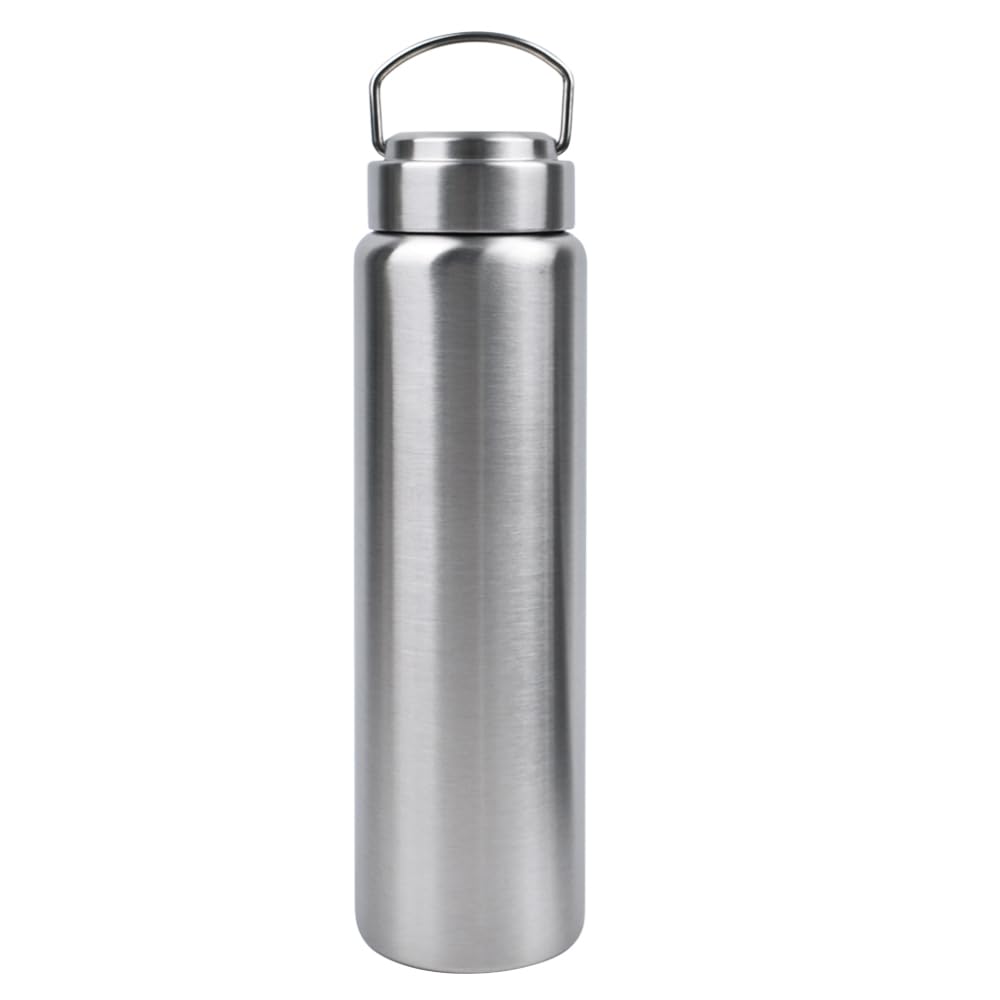 Photo 1 of CDJ 32 OZ Uninsulated Single Wall Stainless Steel Water Bottle, Reusable Metal Water Bottle for Sports, Leakproof and Durable, Perfect for Hiking, Gym, Picnics, and Outdoor Activities