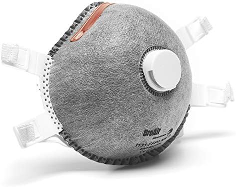 3 PCS 1000 SERIES MOULDED ACTIVE CARBON FFP3