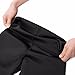 Kiwi-Rata New Ankle Long Thermo Pants Neoprene Sweat Sauna Suit Yoga Leggings for Women Ladies Weight Loss Burn Fat,Black(Inner/: Black),M (Waist/:26-28,Hip/:.34-36)