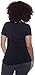 4 Pack Zenana Women's Basic V-Neck T-Shirts, Black, Medium