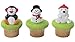 Christmas Party Holiday Friends Cupcake Rings Cake Toppers Favors 12 by DecoPac