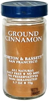 Morton & Basset Spices, Ground Cinnamon, 2.2 Ounce (Pack of 3)