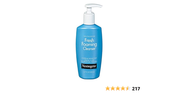 neutrogena foaming cleanser price