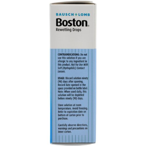 Bausch+Lomb Rewetting Drops for Rigid Gas Permeable Contact Lenses, 1/3