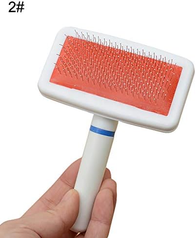 Slendima Pet Dog Hair Comb Cat Cleaning Brush Shedding Grooming Trimmer Massage - 2 Types is Available