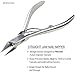 Ingrown Toenail Kit - Podiatrist Treatment Kit by DERMATOOL - Stainless Steel Toenail Clippers, Hemostat, File, Lifter and Scissors for Pedicure, Toenails and Nails - Foot Care Kit