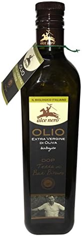 Alce Nero Extra Virgin Olive Oil D.O.P. - Organic Terra di Bari Bitonto - 25.3 fl. oz.