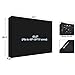 SONGMICS Outdoor TV Cover for 40- 43 Inch Wall Mounts TV, Weatherproof and Dustproof Black UGTR42B