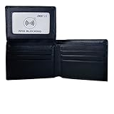 RFID Blocking Leather Wallet for Men - Excellent Travel Bifold - Credit Card Protector - RFID Blocking Wallets