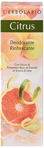 title=L 'erbolario Citrus rinfrescante Deodorante, 1er Pack (1 X 100 ML)