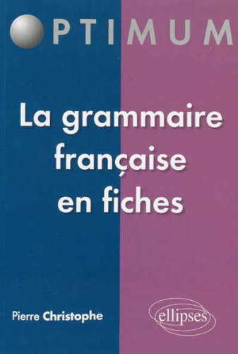 La  grammaire française en fiches