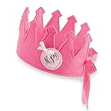 Mud Pie Adjustable Felt Crown, Hot Pink