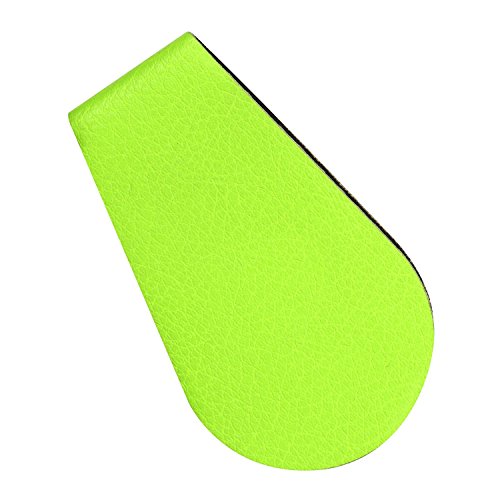 Gwee - Sport Guppy, Magnetic Headphone Cable Storage Clip, Secure Headphone Cords During Workouts, Screen Cleaner & Sunglass Holder, Earbuds not Included, Lime Green 2-Pack