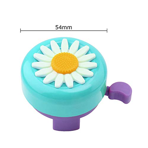 Corrines Kids Bike Bell,Toddler Bike Part,Bike Scooter Handlebar Streamers Sparkle,Children Girls Boys Balance Road Bikes Decor Baby Carrier Accessories, - Thumbnail 4