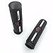 XKMT Motorcycle Black Handlebar skull Groove Hand grips for Harley 96-later VRSC, XL, XR, Dyna, Softail (except FLSTSE2/3, FLSTNSE, and FXSBSE) and 96-07 Touring models