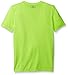 Under Armour Boys' One Step Ahead T-Shirt, Fuel Green (363)/Reflective, Youth Small