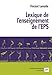 Lexique de l'enseignement de l'éducation physique et sportive by 