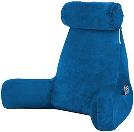 Amazon Com Vekkia Premium Soft Reading Bed Rest Pillow With
