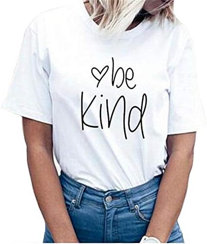 Women Be Kind Thanksgiving T Shirts Cute Heart Blessed Funny Inspirational Teacher Fall Shirts Tops ¡­