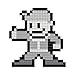 Pixel Pals – Black and White Vault Boy