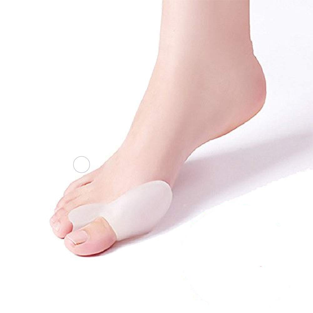 Pedimend™ Gel Bunion Corrector | Toe Protectors Straightener Separators | Big Toe Spreader | for Toe Alignment & Pain Relief Irritated Bunions | Absorbs Pressure & Friction | Bunion Guard