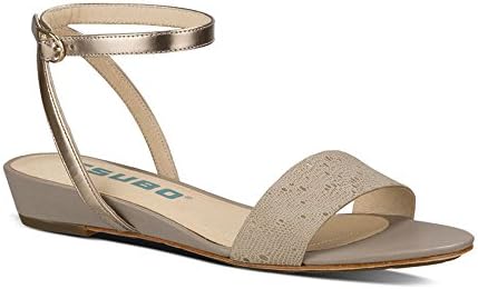 TSUBO Women's Gansevoort Ray Wedge Sandal, Wet Cement Ray, 10 M US