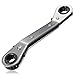 C-Pioneer Metric Offset Ring Wrench Spanner Ratchet Metric Hand DIY Tool Set-10-12mm
