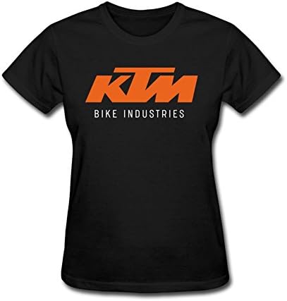 IIOPLO Women's KTM Sportmotorcycle AG T-shirt Black S