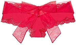 Victoria's Secret Sexy Red Valentine Bow Back Panty (Large)