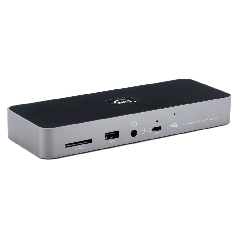 【国内正規品】 OWC Thunderbolt Dock （OWC サンダーボルト ドック）独立型デイジーチェーン×3 / Thunderbolt 4 ×4 / USB-A ×4 / SDカードスロット/イヤホンジャック/ギガビット・イーサネット / 4K-8K接続 / 96W給電商品画像