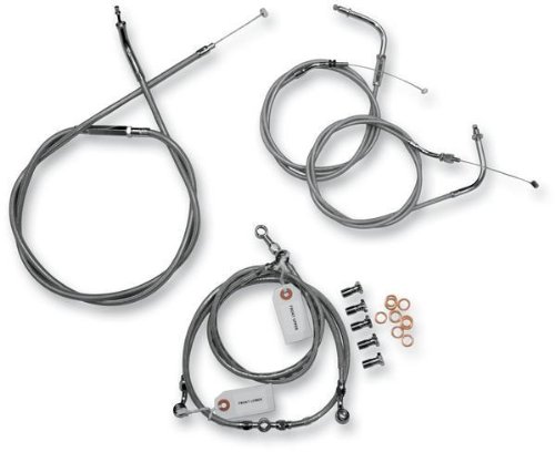 Baron Custom AccessoriesBaron Custom Accessories Stainless Handlebar Cable and Line Kit - 18in Bar BA-8015KT-18