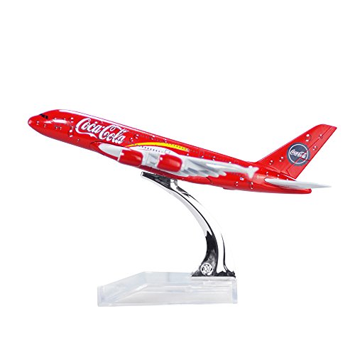 Coca Aerospace A380 Alloy Flying Model