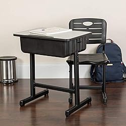 Flash Furniture Adjustable Height Student Desk and