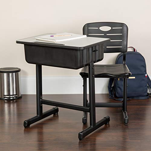 Flash Furniture Adjustable Height Student Desk and