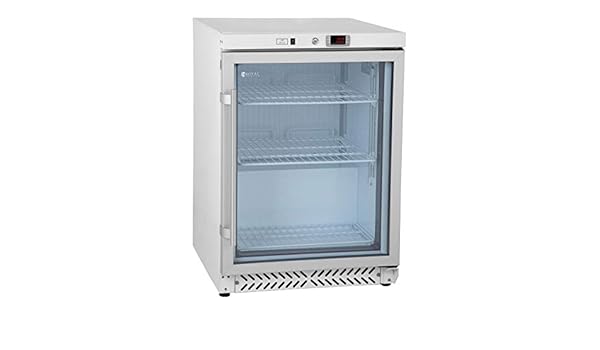 Royal Catering Nevera Expositora Para Bebidas RCGK-W200 (170 L ...
