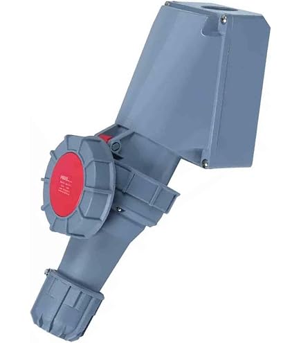 Hubbell HBL460R7W IEC Pin and Sleeve Receptacle,60A,480V