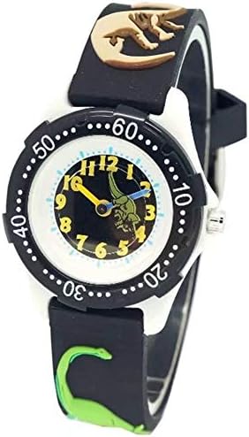 Kids Learn time Watch Dinosaur Second Hand 3D Cartoon Silicone Wristwatch for Little Girl Boy Gift