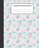 Composition Notebook: Unicorn Sweets Pattern Girly Cuteness College Ruled Notebook Lined School Journal