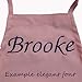 CHEFSKIN Kids Personalized Embroidery Apron Lightweight Fabric