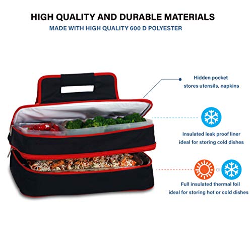 2 Picnic+Plus+Casserole+Insulated+Containers