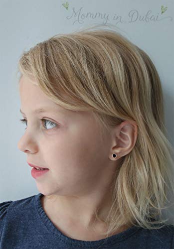 2 Pack Anzero Ear Piercing Gun Disposable Ear Earring Stud Gun No Pain Ear Piercing Gun - 4mm Steel Silve