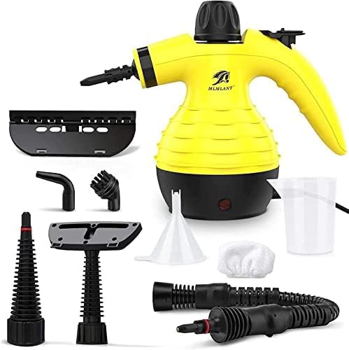 MLMLANT Portable Multi-Function Steam Cleaner with 9 Accessories for Sofas, Bathrooms, Kitchens, Windows, Carpets, and Car Seats