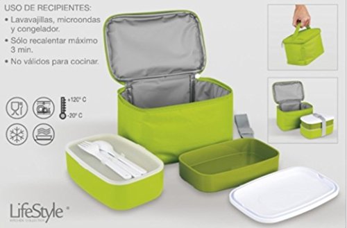 Life Style – Borsa Termica Porta Pranzo (2 Scomparti) – TravelKit